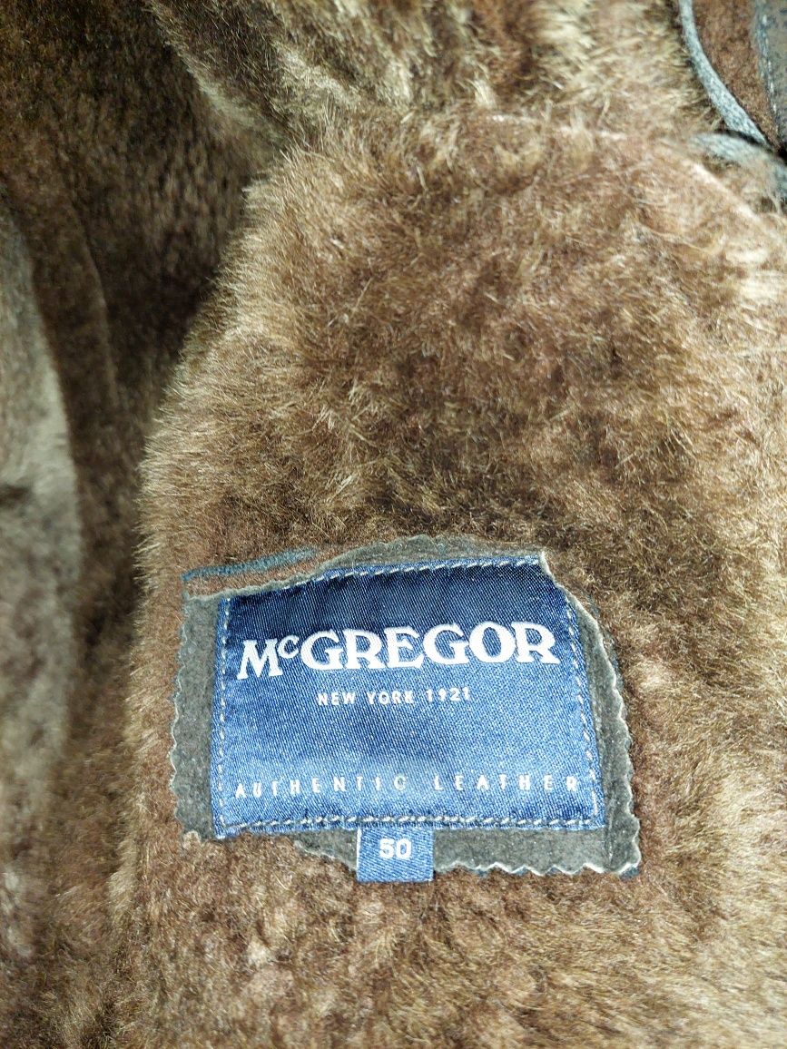 Blusão de homem de Inverno em pele marca McGregor