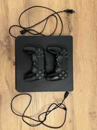 PlayStation 4 Slim 1 TB - 2 pady, kilka gier - bardzi dkbry stan
