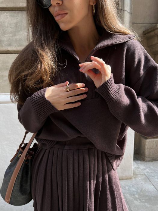 Костюм зі спідницею, костюм 25 union, костюм за спідницею cher17