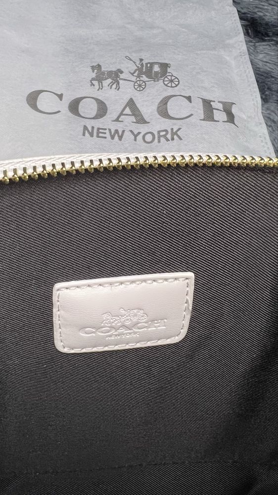 Bolsa da Coach creme