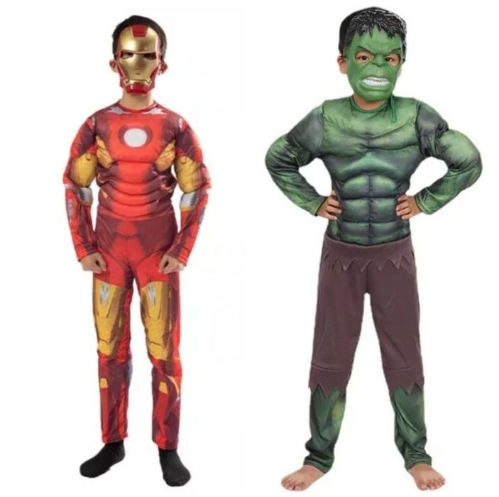 Дитячий костюм Халк, Айрен Мен на 3-4, 5-6, 7-8, 9-10 років