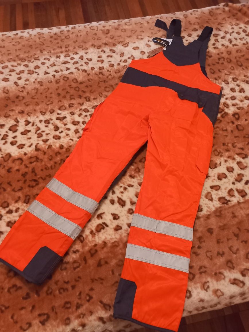 Новый зимний мужской рабочий костюм, комплект Размер 52. Спецодежда.