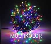Lampki choinkowe 300 LED 24m świąteczne multikolor kolorowe 8 program
