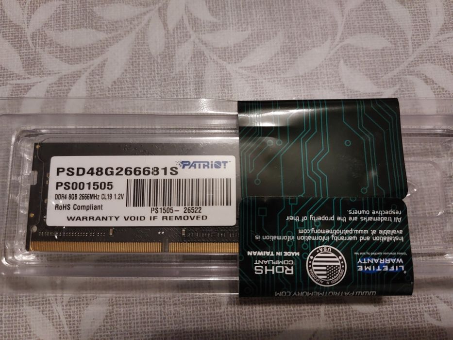 Pamięć RAM 8GB Patriot