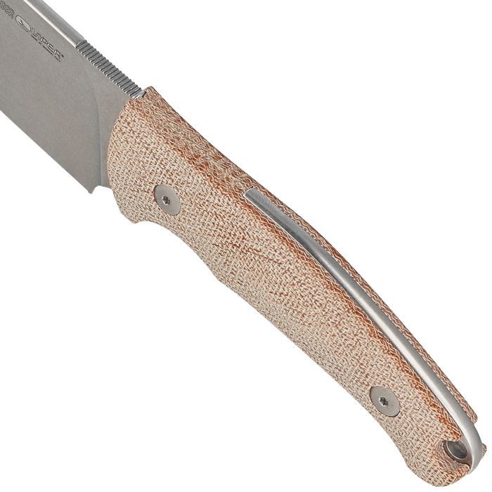 Nóż Viper Ranger Natural Canvas Micarta, Stonewashed N690 by Jens Ansø