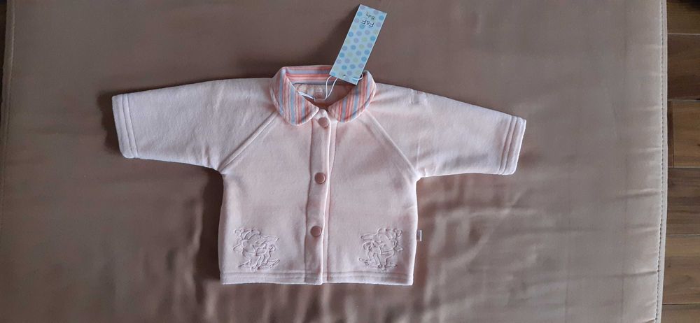 Nowy ciepły sweterek bluza F&F r.74