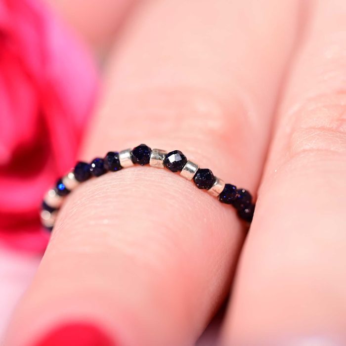 Pierścionek na gumce noc kairu