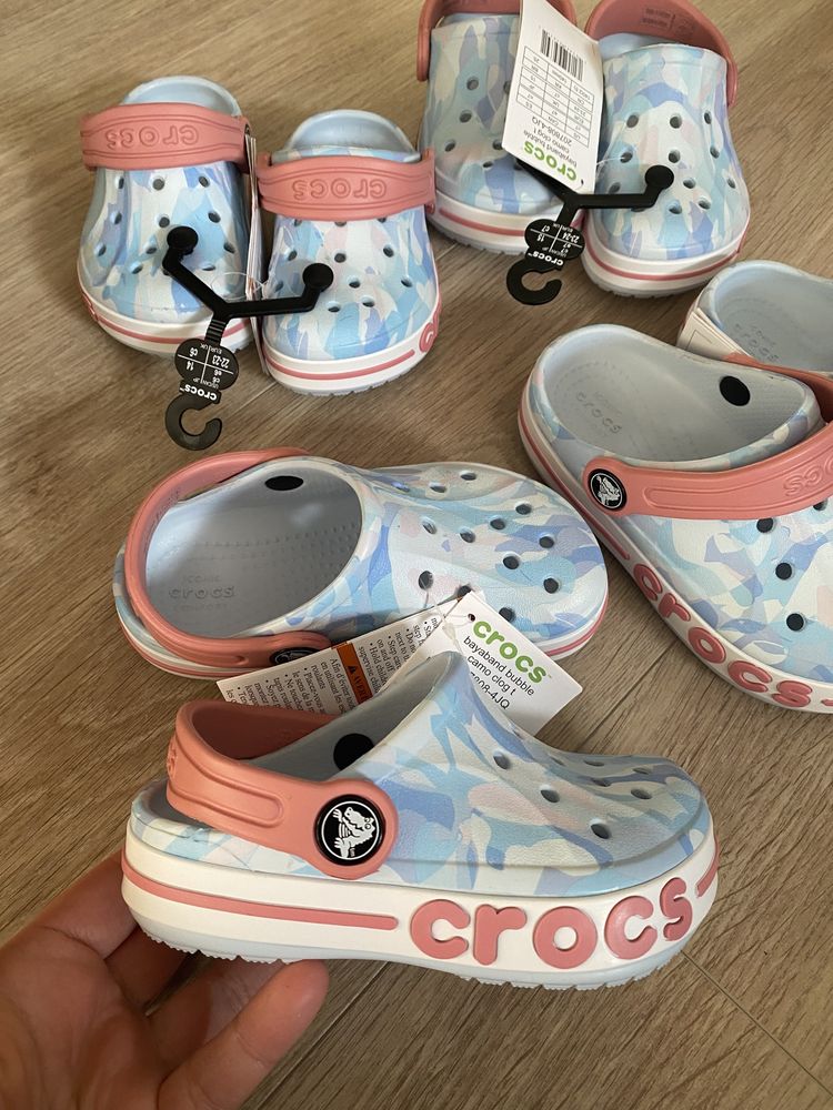 Крокси нові дитячі Crocs Bayaband Clog, C6