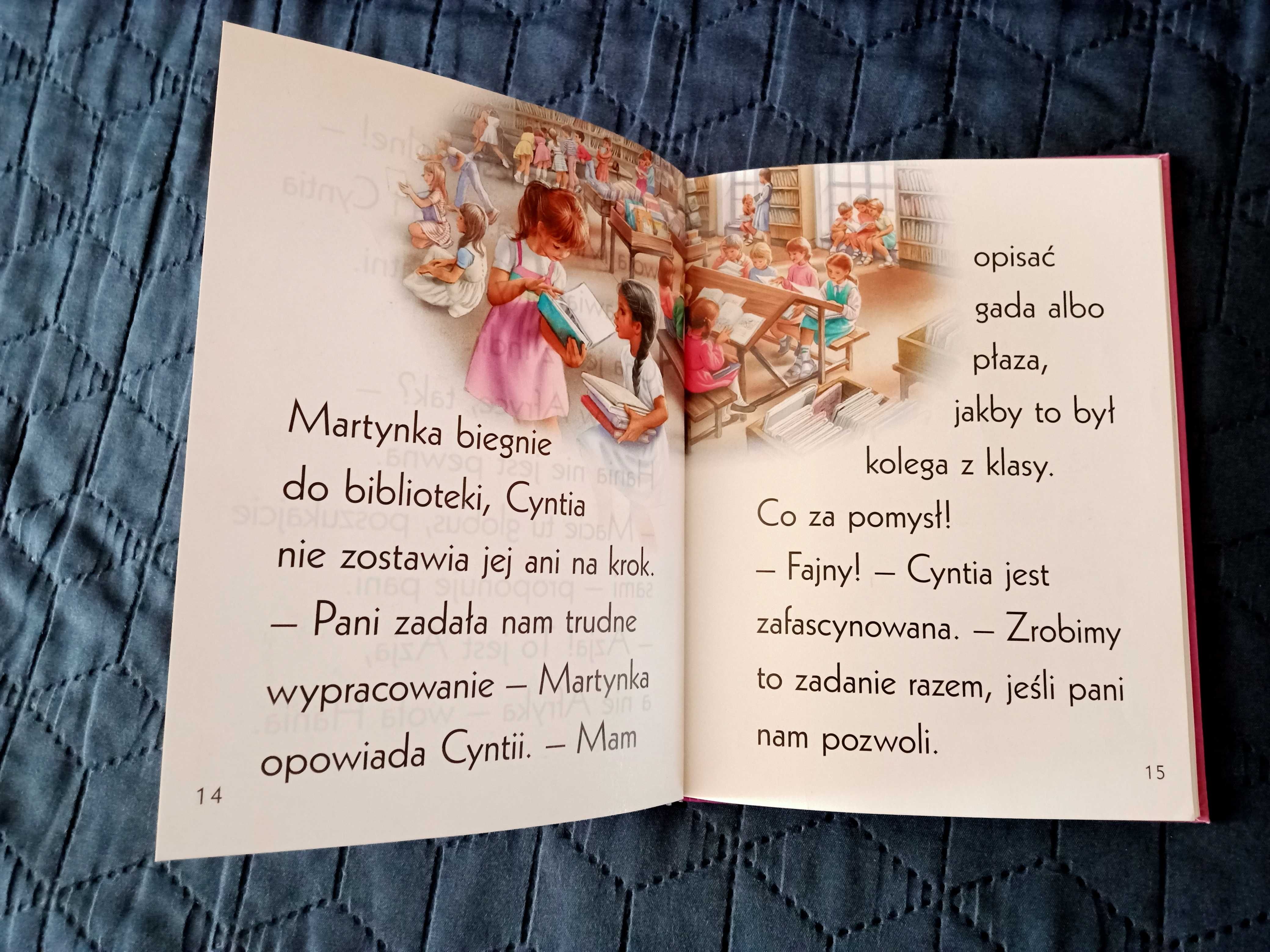 Martynka. Nowa koleżanka. Zaczynam czytać z Martynką