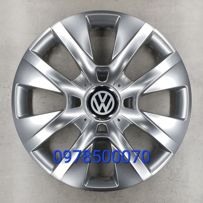 Ковпаки Фольксваген R15 Volkswagen Polo Fox T-Roc Passat Golf Jetta