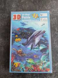 Nowe puzzle 3D 500 elementów, delfiny