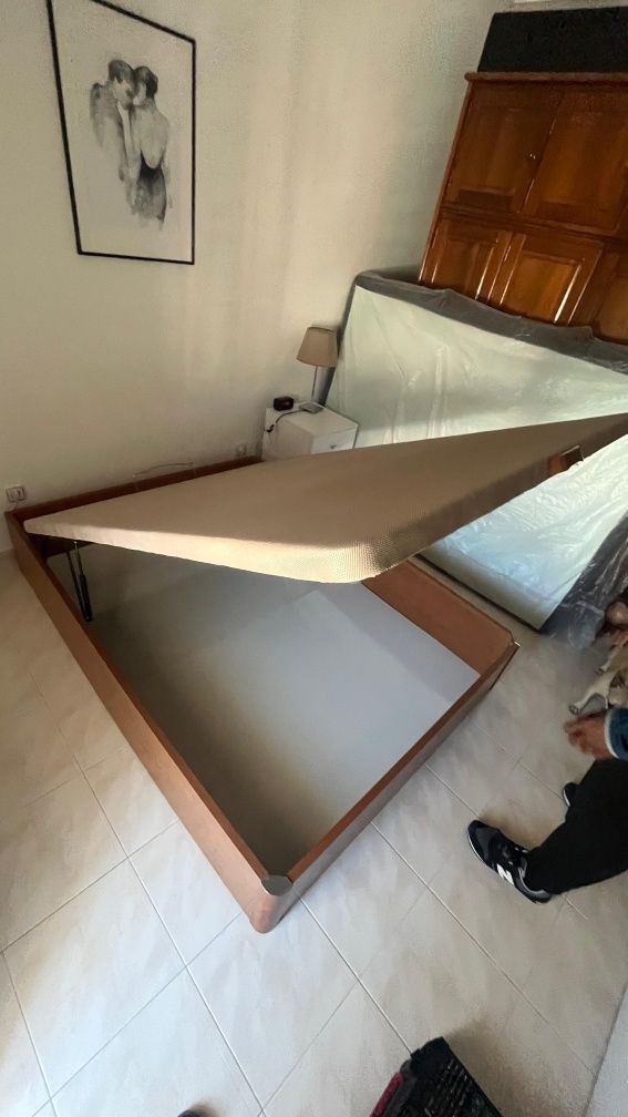 Cama de casal sommier