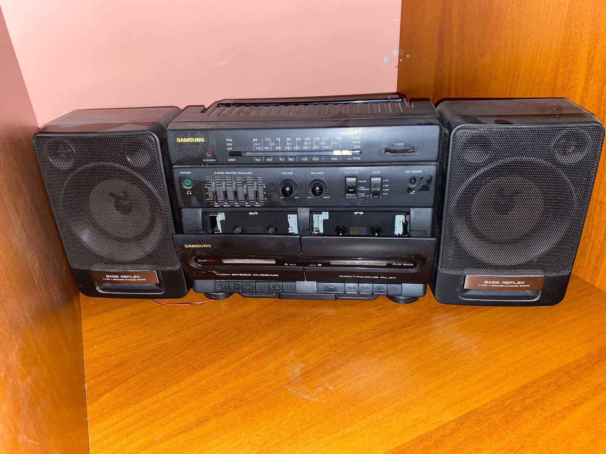 Radiomagnetofon Samsung PD-550 zabytek, retro