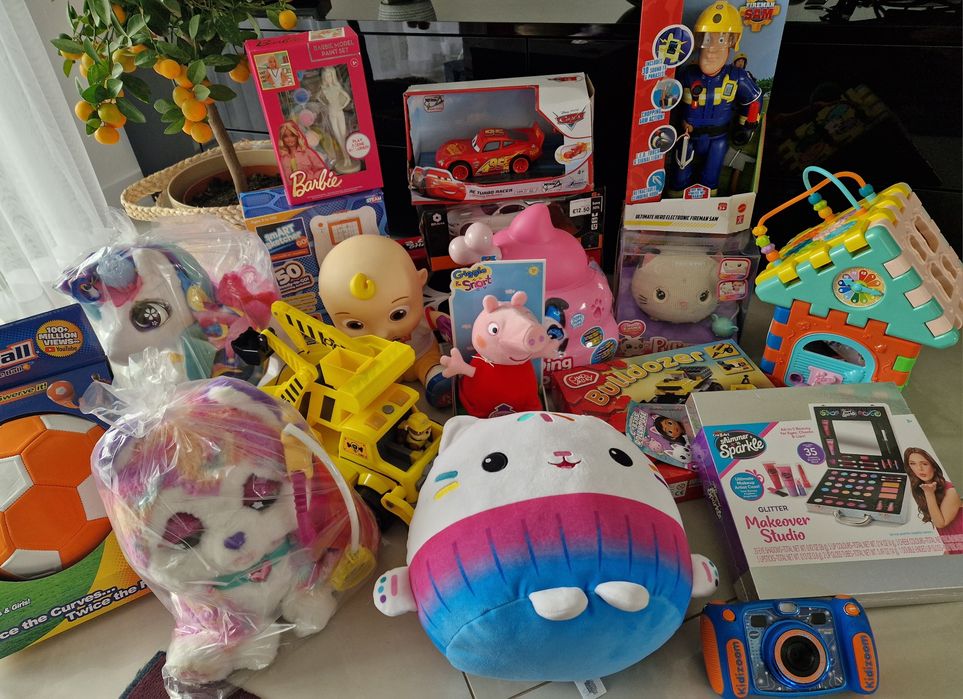 Zabawki ,Świnka peppa strazak sam vtech