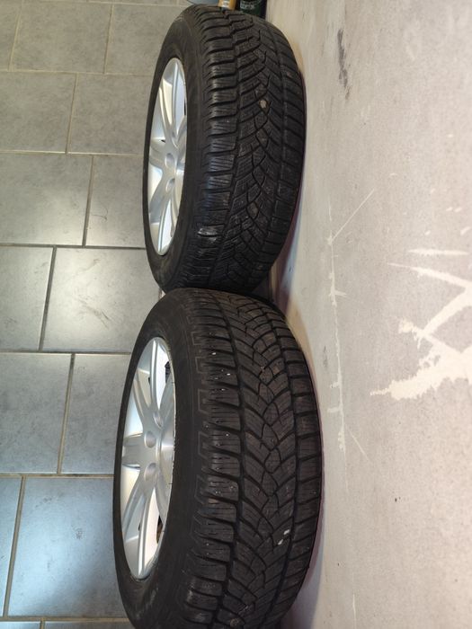 Alufelgi koła Audi A6 5x112 opony zimowe 215/60R16