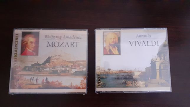 3 płyty Mozart i 3 płyty VIVALDI