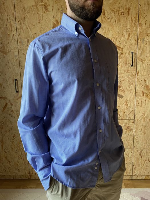 Чоловіча сорочка голуба