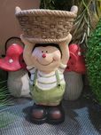 Figurka Ceramiczna Biedronki o Wysokości 45cm