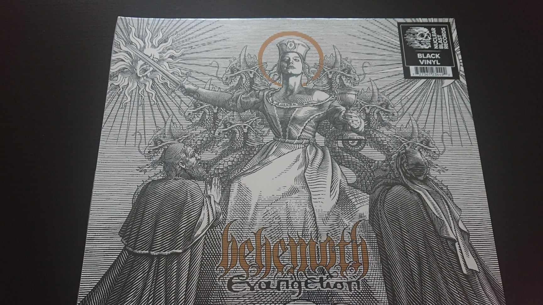 Behemoth Evangelion LP *NOWA* Black 2023 Vinyl Nuclear Blast Gatefold