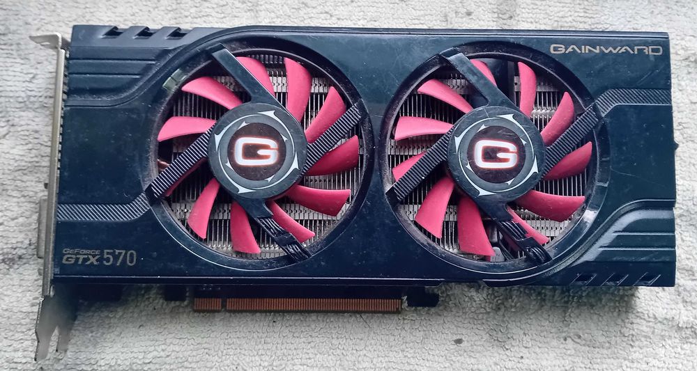karta graficzna Gainward GTX 570 - 1280 MB