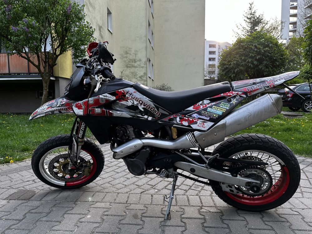 Husqvarna 610 SM 2008 wtrysk