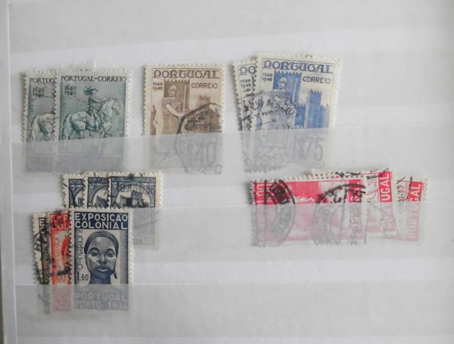 Selos Portugal 1866 a 1974-Lote Coleção Clássicos-VEJA DESCRIÇÃO- 2