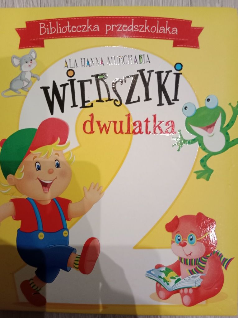 Zestaw książek z wierszykami i piosenkami