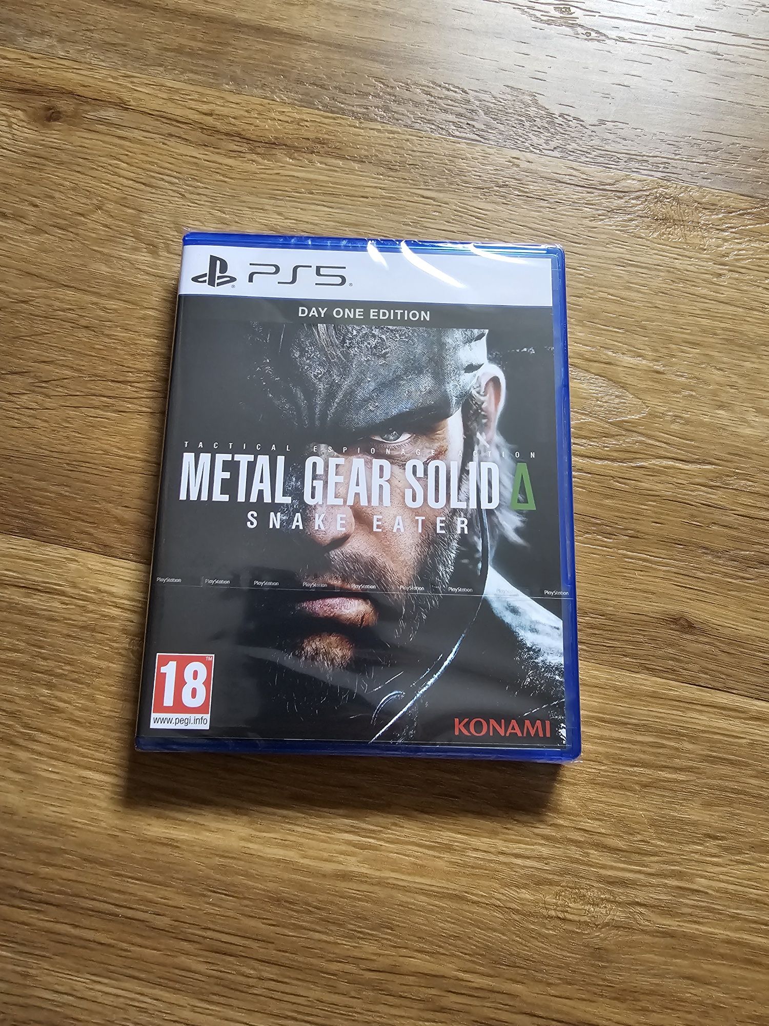 Metal Gear Solid Snake Eater - Day one edition - Novo e selado