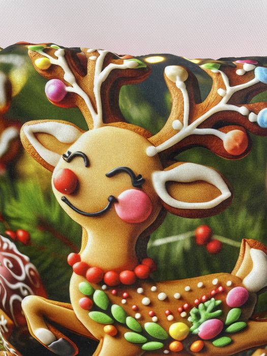 Poduszka świąteczna z wypełnieniem