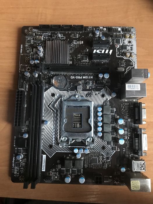 Материнська плата msi h110m pro vd