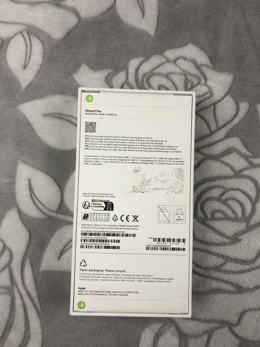 IPHONE 17 PRO 256GB *SELADO* (garantia 3 anos)