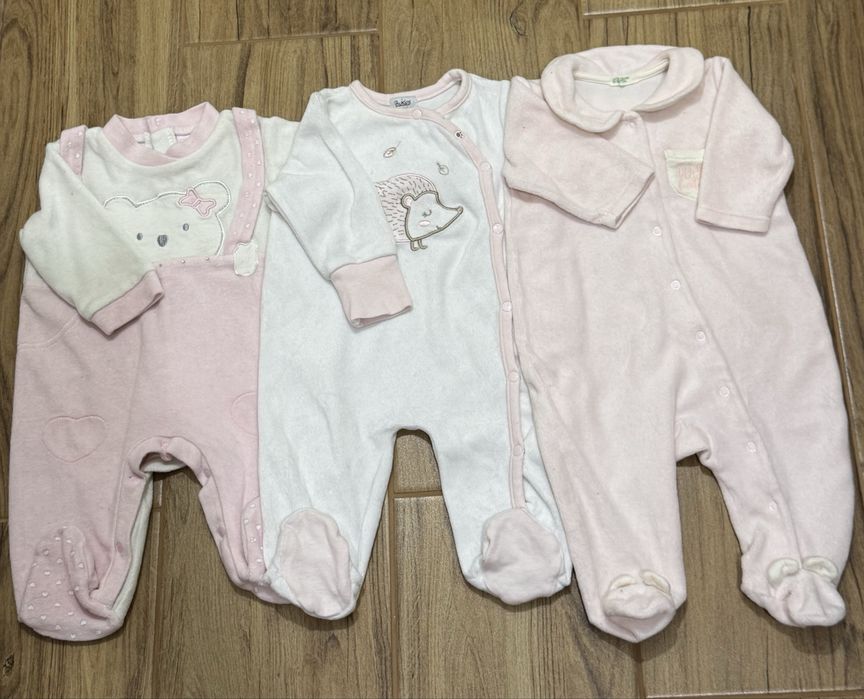 Велюрові і флісові чоловічки для дівчинки