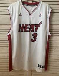 Koszulka Miami Heat Wade 3 koszykówka
