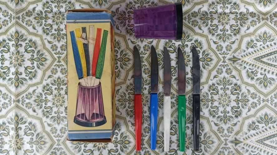 Stare ozdobne nożyki
