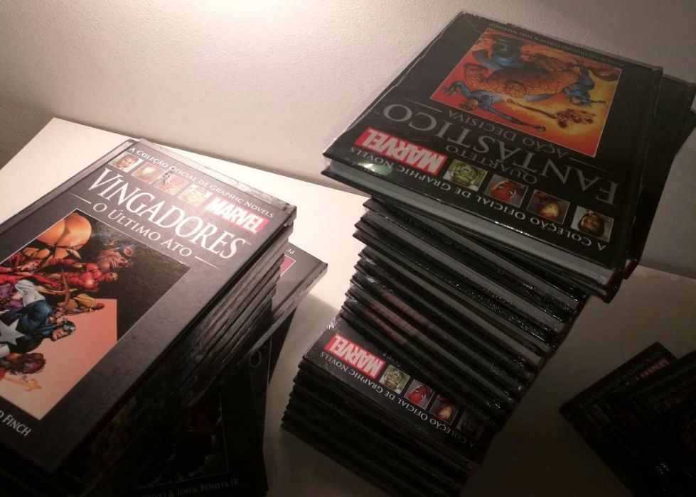 Marvel Colecção Oficial de Graphic Novels Completa