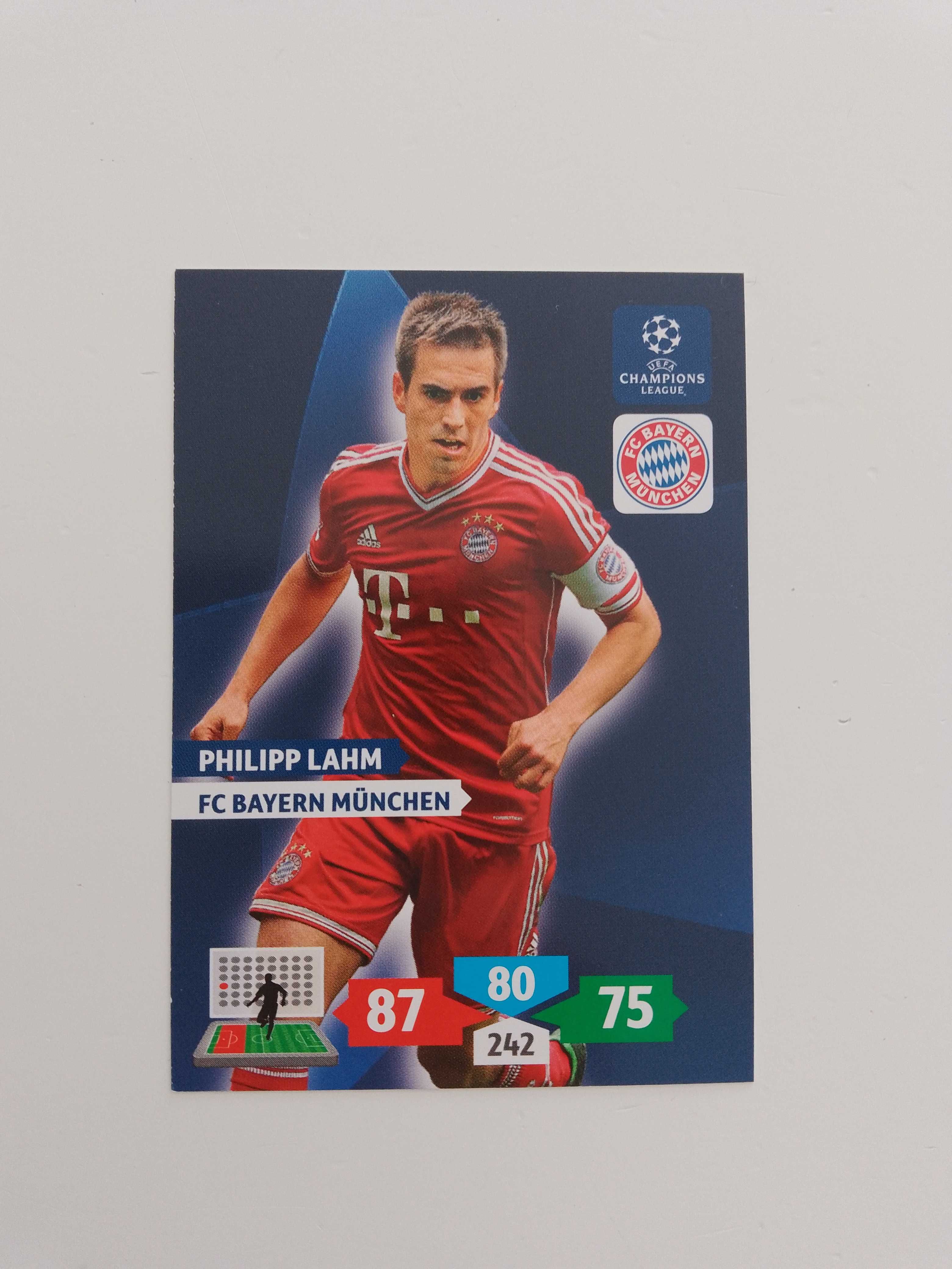 Philipp Lahm (Base card) FC Bayern München Champions League 2013/14