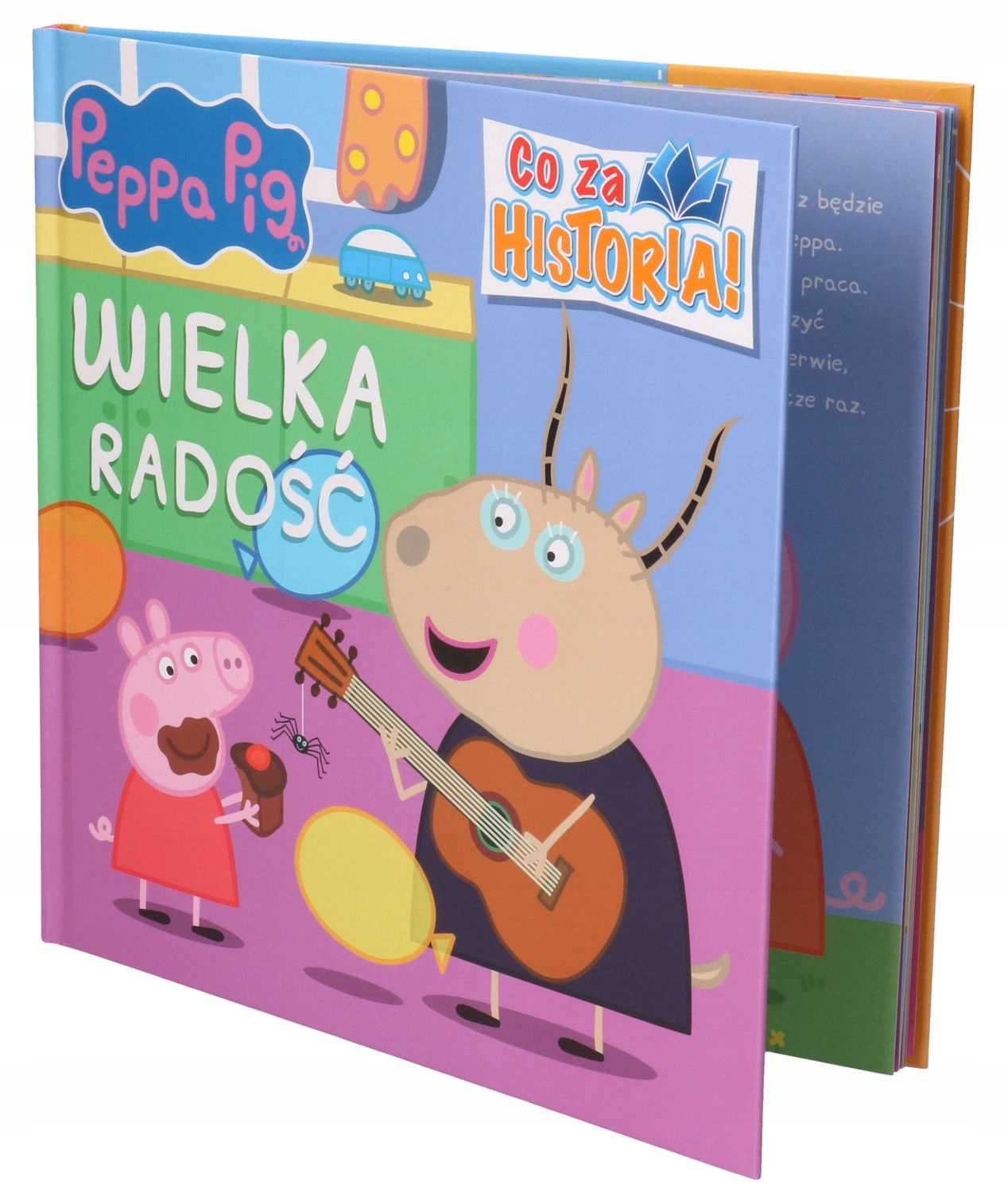 Książka ŚWINKA PEPPA Wielka radość Praca zbiorowa