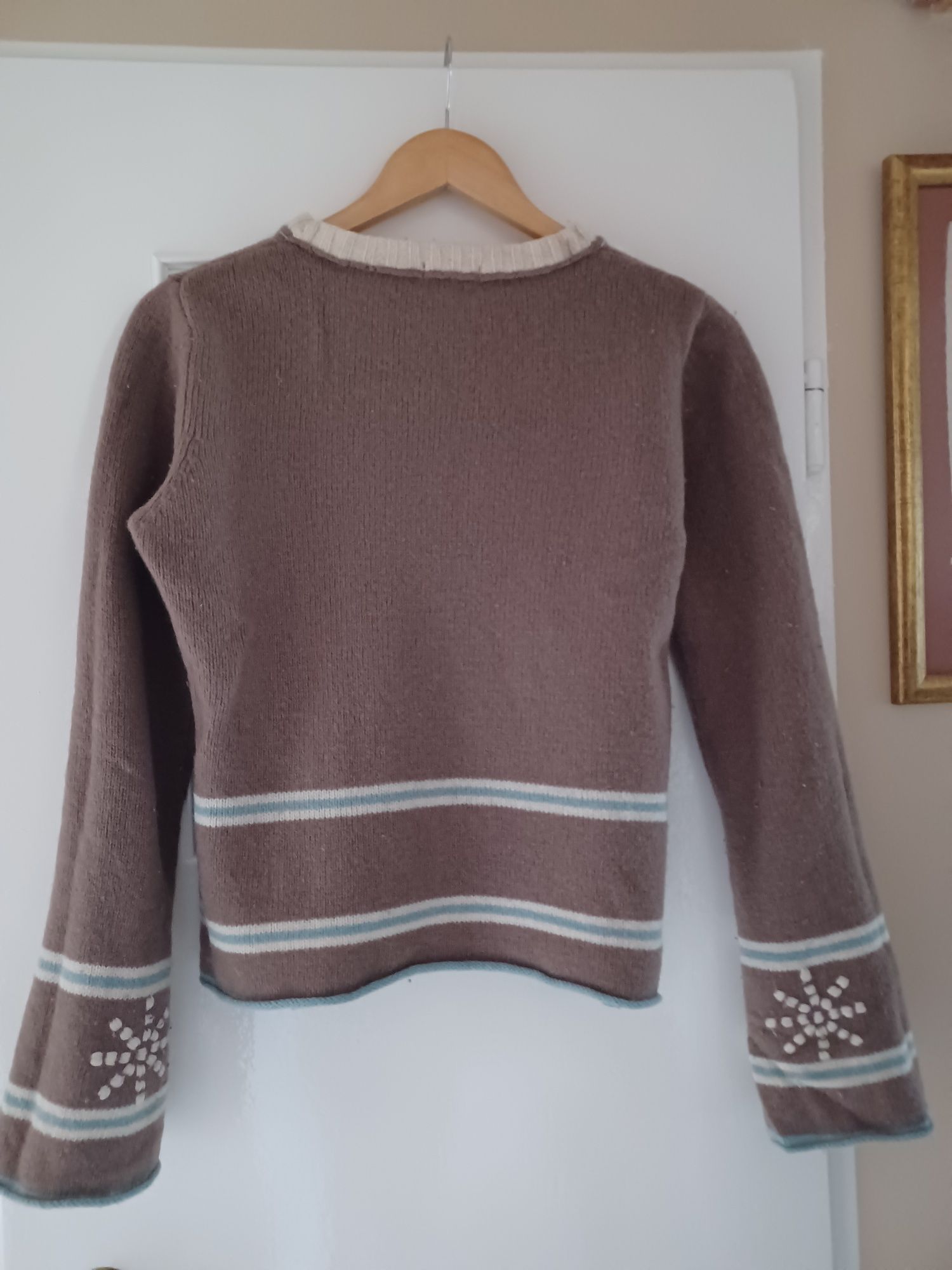 Wełniany sweter firmy Reserved rozmiar 40