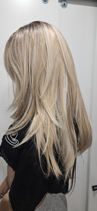 Peruka naturalny włosy