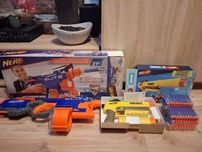 Nerf Elite Hyperfire Nerf Fornite + 160 szt. Naboje Zestaw