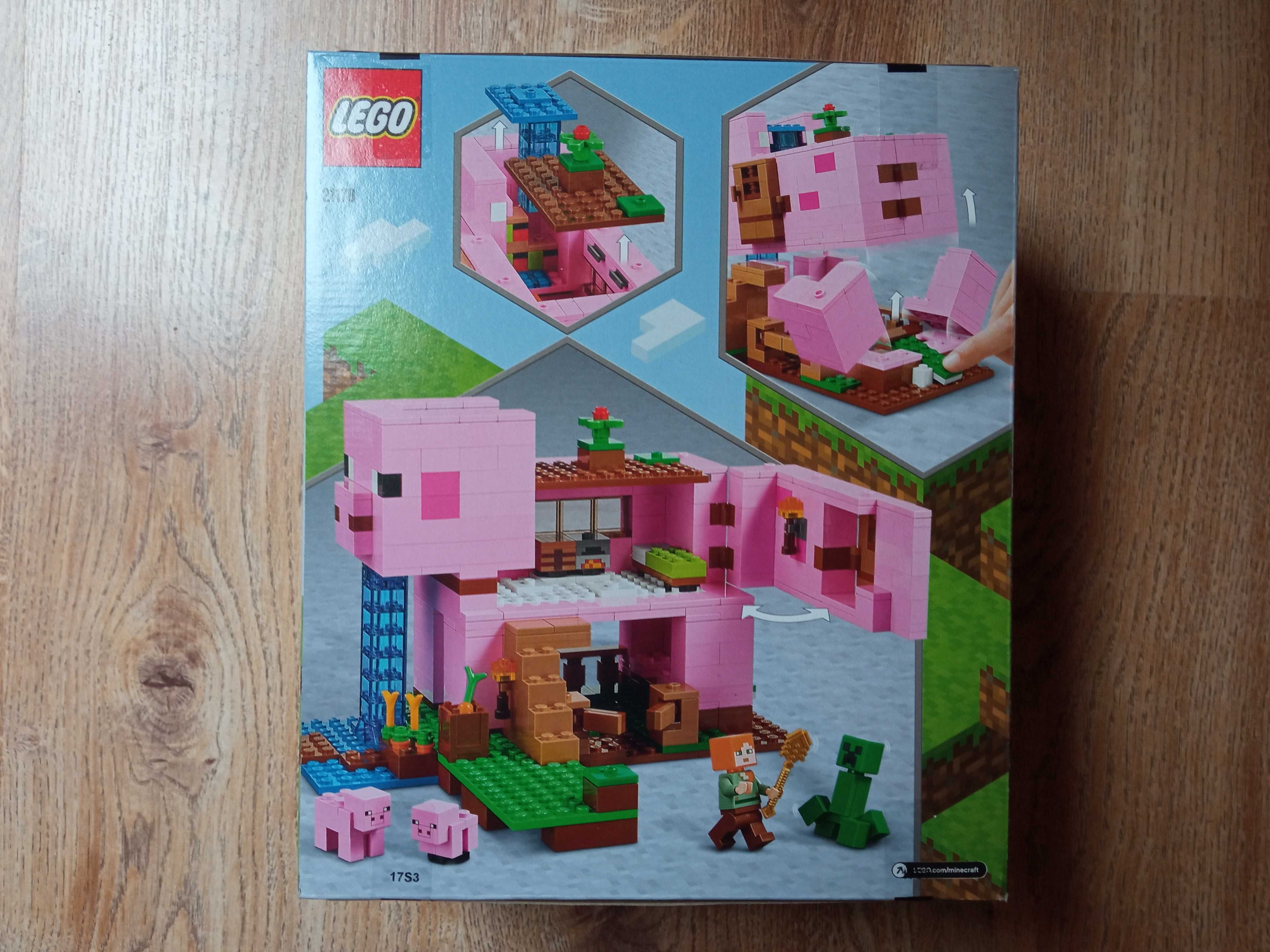 LEGO minecraft 21170 Dom w kształcie świni