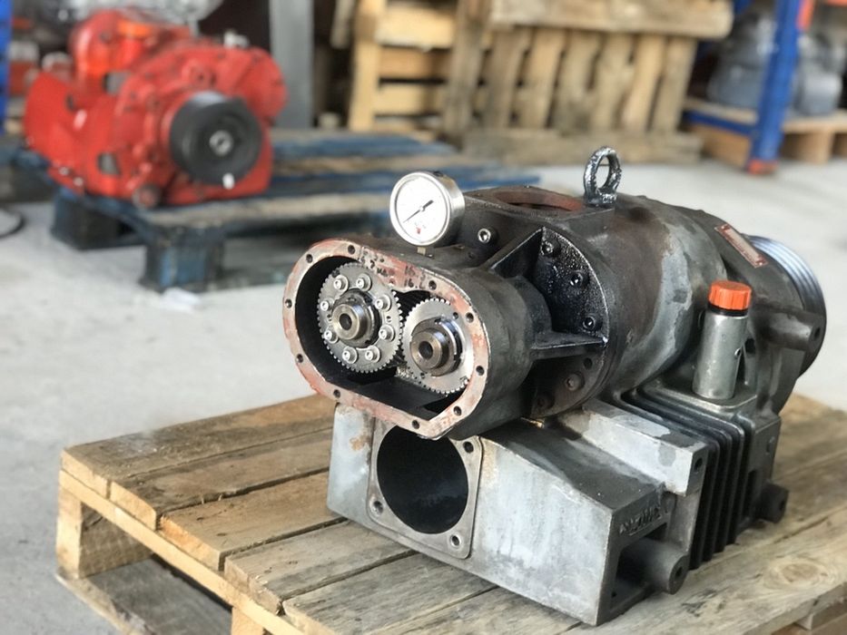 Ремонт винтового блока компрессора роторного воздуходувки