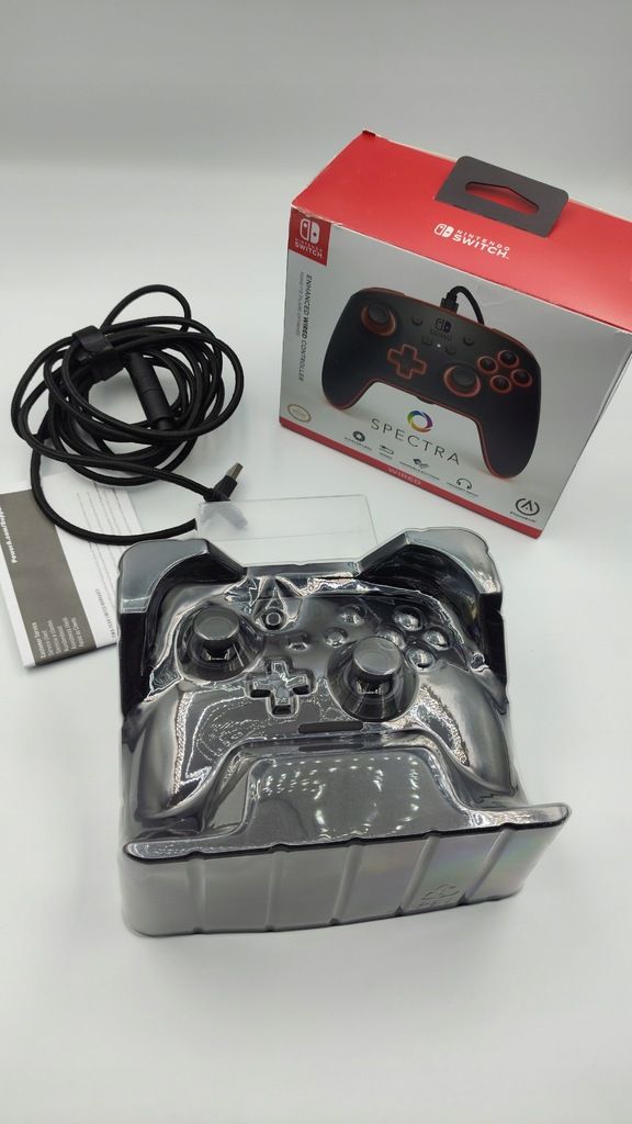 pad przewodowy do konsoli nintendo switch powera switch enhanced