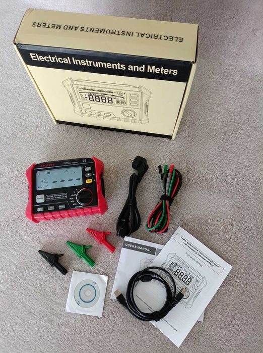 Habotest HT5910 - Miernik rezystancji pętli zwarcia / RCD tester