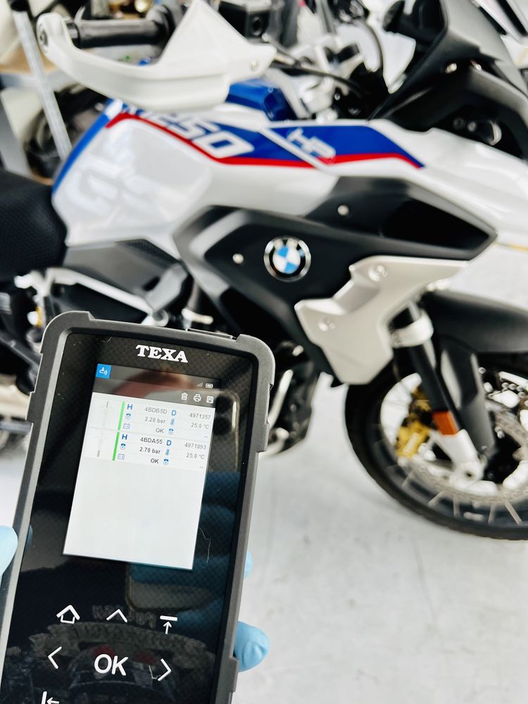 Diagnostyka komputerowa/kasowanie inspekcji/błędów motocykle BMW TEXA