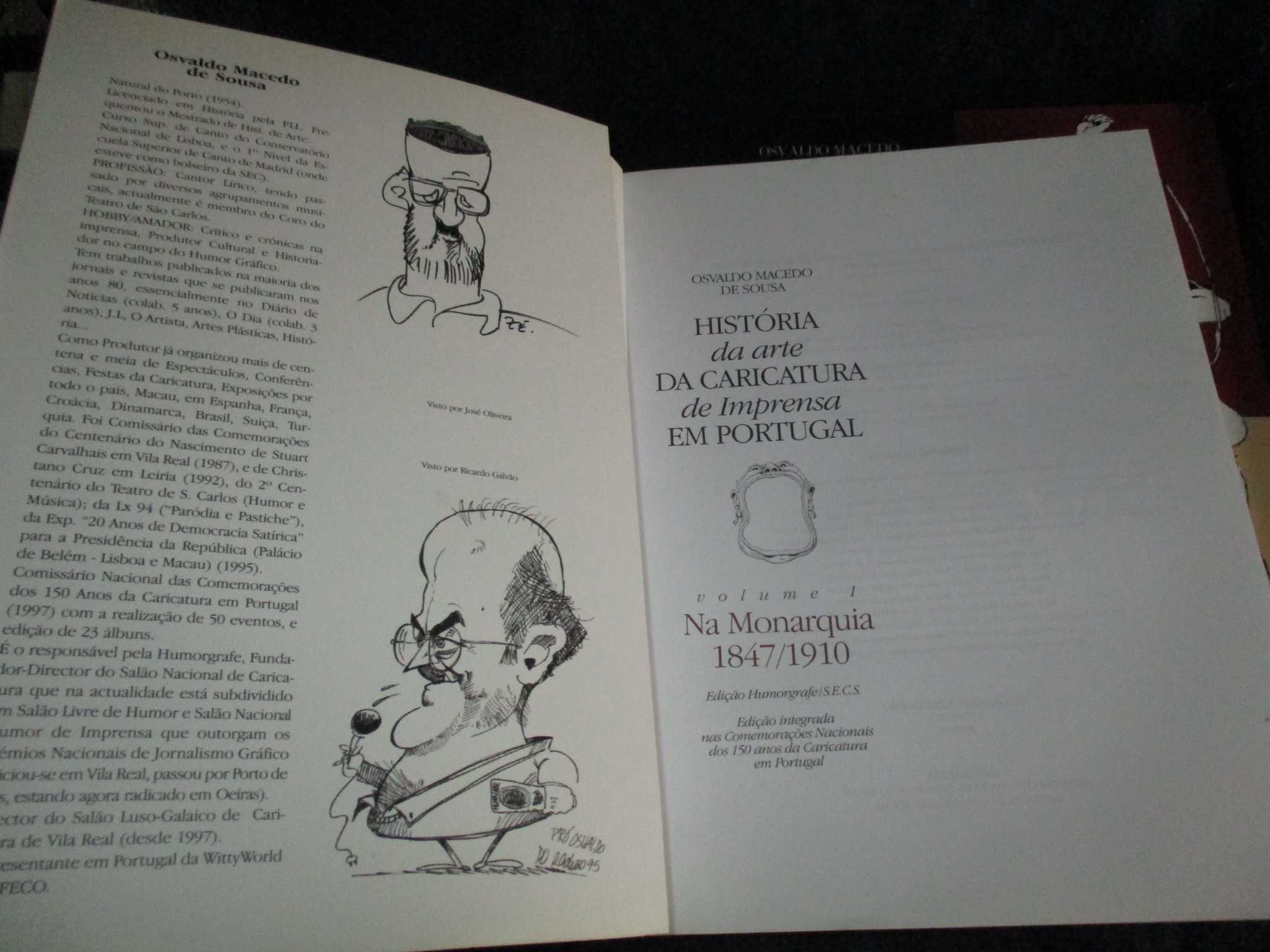 Livros História da Arte da Caricatura de Imprensa em Portugal
