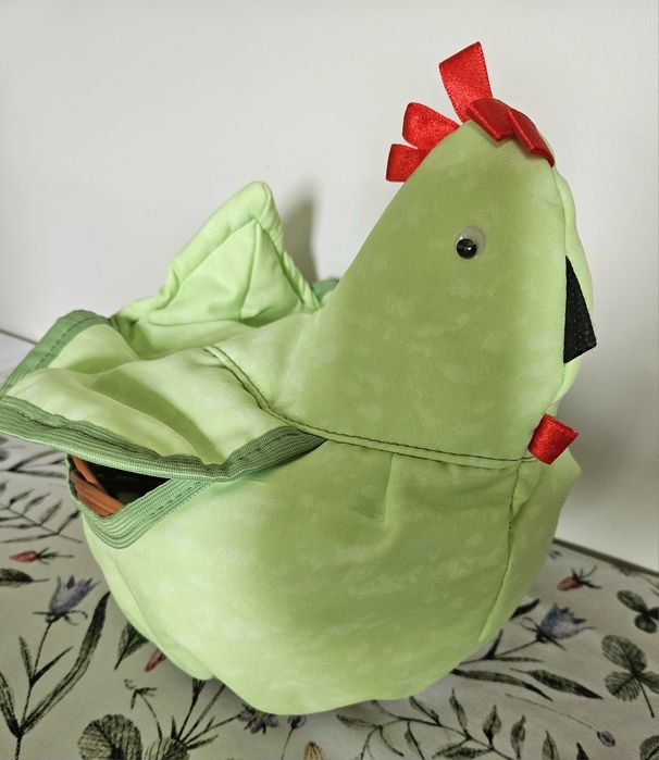 Kurka wielkanocna - koszyk na pieczywo