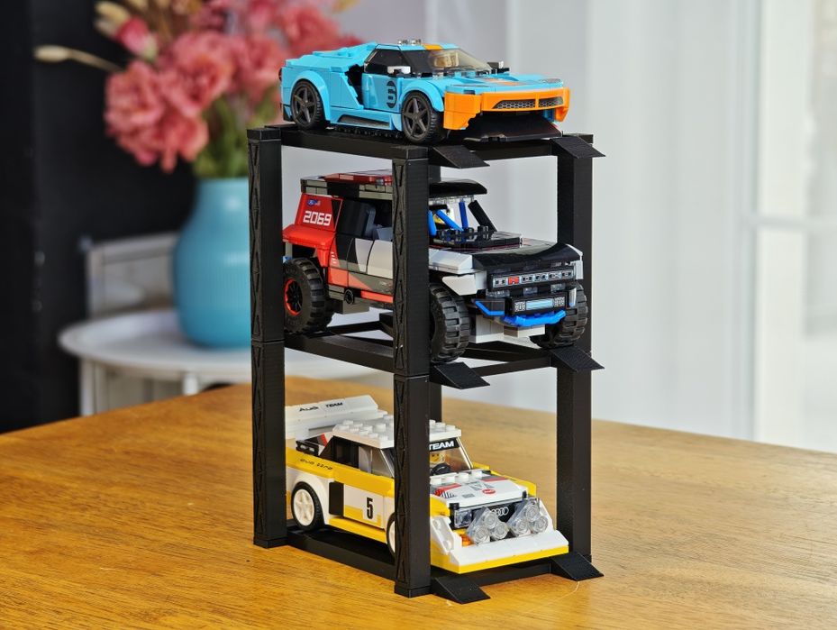 Garaż na 3 samochody LEGO Speed Champions