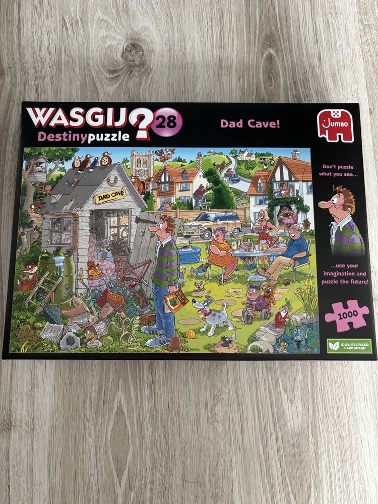 Destiny puzzle WASGIJ Dad cave zestaw 28