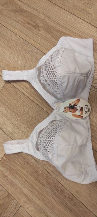 Biustonosz stanik Susa biały nowy 105C